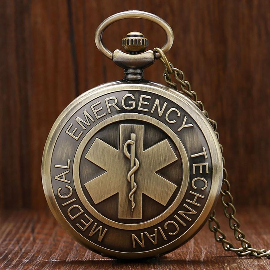 Pocket Watches I Am A Proud EMT Antique Pocket Watch GiveMe-Gifts