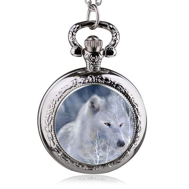 Pocket Watches Timber Wolf Silver Vintage Pocket Watch TW5 GiveMe-Gifts