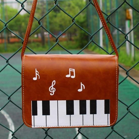 Bags Piano Music Crossbody Bag Brown GiveMe-Gifts