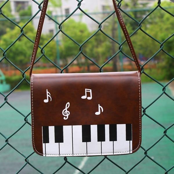 Bags Piano Music Crossbody Bag Coffee GiveMe-Gifts
