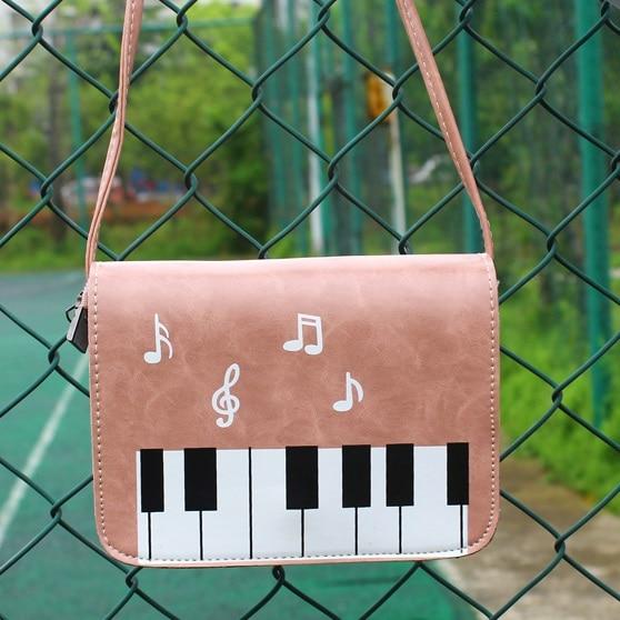 Bags Piano Music Crossbody Bag Pink GiveMe-Gifts