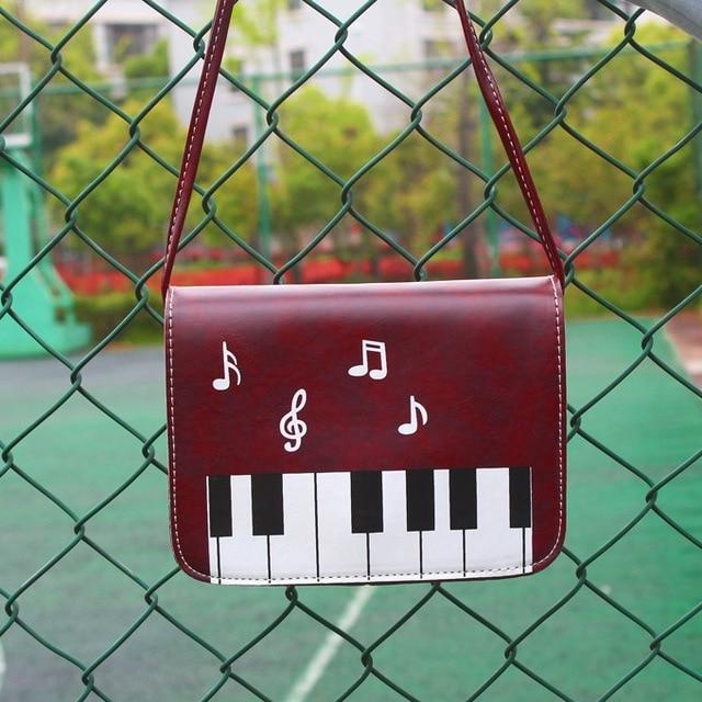 Bags Piano Music Crossbody Bag Wine GiveMe-Gifts