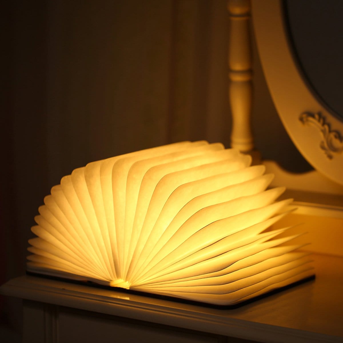 Book Lamp Grandma To Grandson - I Will Always Be With You LED Folding Book Light GiveMe-Gifts