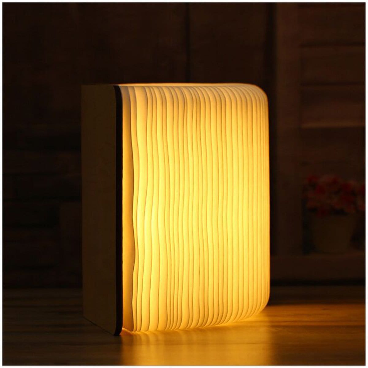Book Lamp To My Wife - I Love You Forever And Always LED Folding Book Light GiveMe-Gifts
