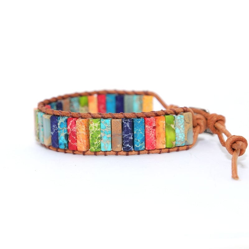 Bracelets For Daughter Dad To Daughter - Just Do Your Best Gemstones Chakra Bracelet GiveMe-Gifts