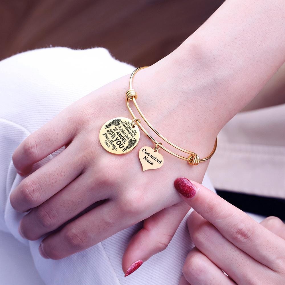 Bracelets Nana To Granddaughter - Love Always Customized Name Bracelet GiveMe-Gifts