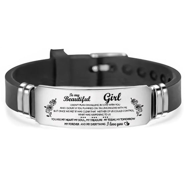 Bracelets To My Girlfriend - You Are My Everything Engraved Bracelet GiveMe-Gifts
