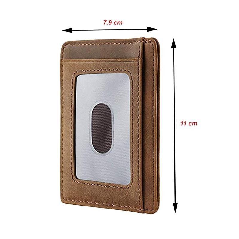 Card Holder Wallet To My Daughter - Leather Card holder wallet GiveMe-Gifts