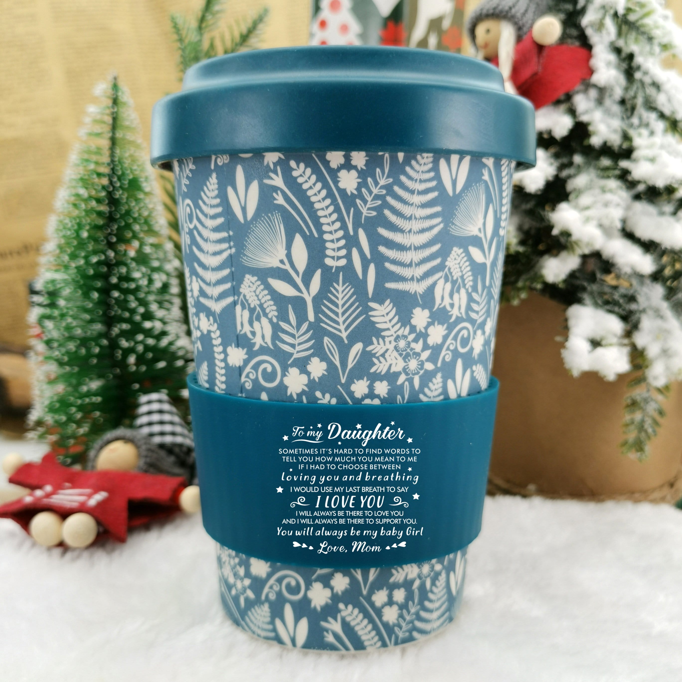 Coffee Cup & Mug Mom To Daughter - My Baby Girl Ecoffee Cup GiveMe-Gifts