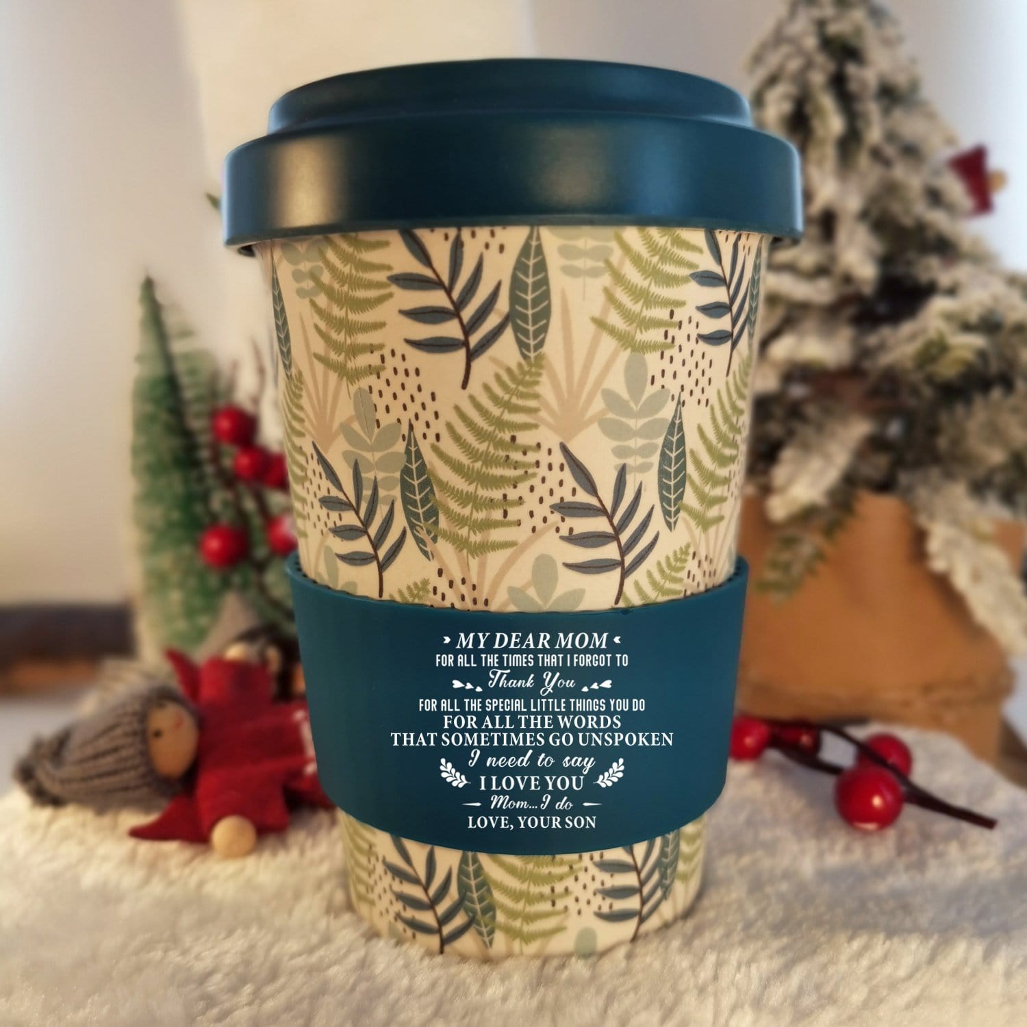 Coffee Cup & Mug Son To Mom - I Love You Ecoffee Cup GiveMe-Gifts