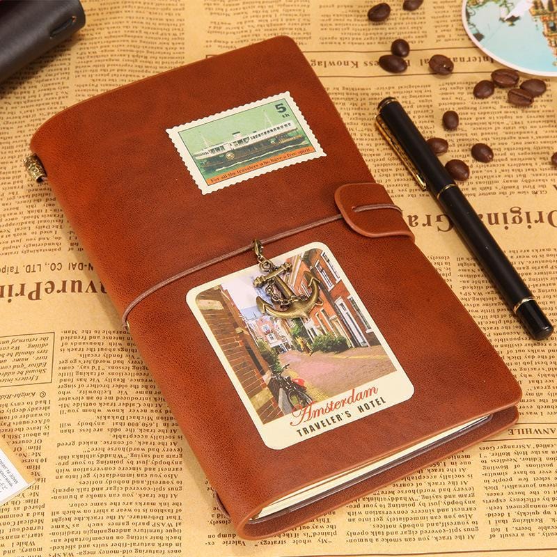 Diary To Our Daughter - We Are Always Here For You Personalized Leather Journal GiveMe-Gifts