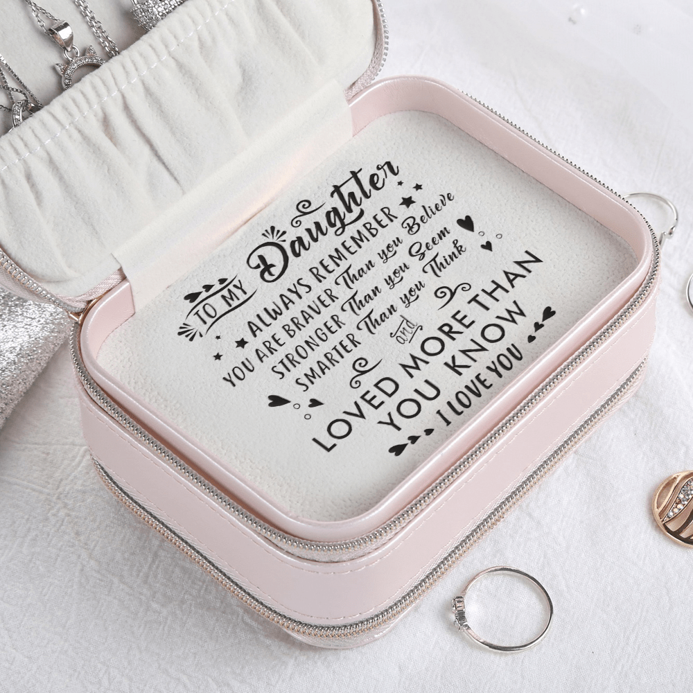 Jewelry Box To My Daughter - I Love You Personalized Jewelry Box GiveMe-Gifts