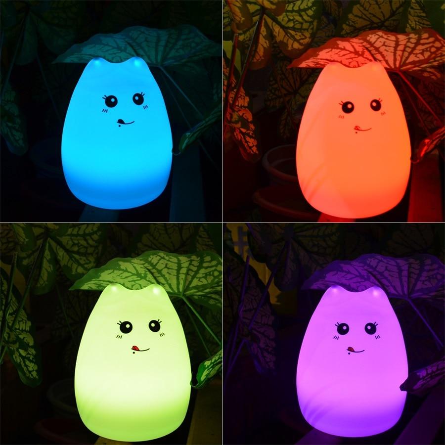 LED Lamp Super Cute Cartoon Night Light - Silicone 3D LED Lamp GiveMe-Gifts