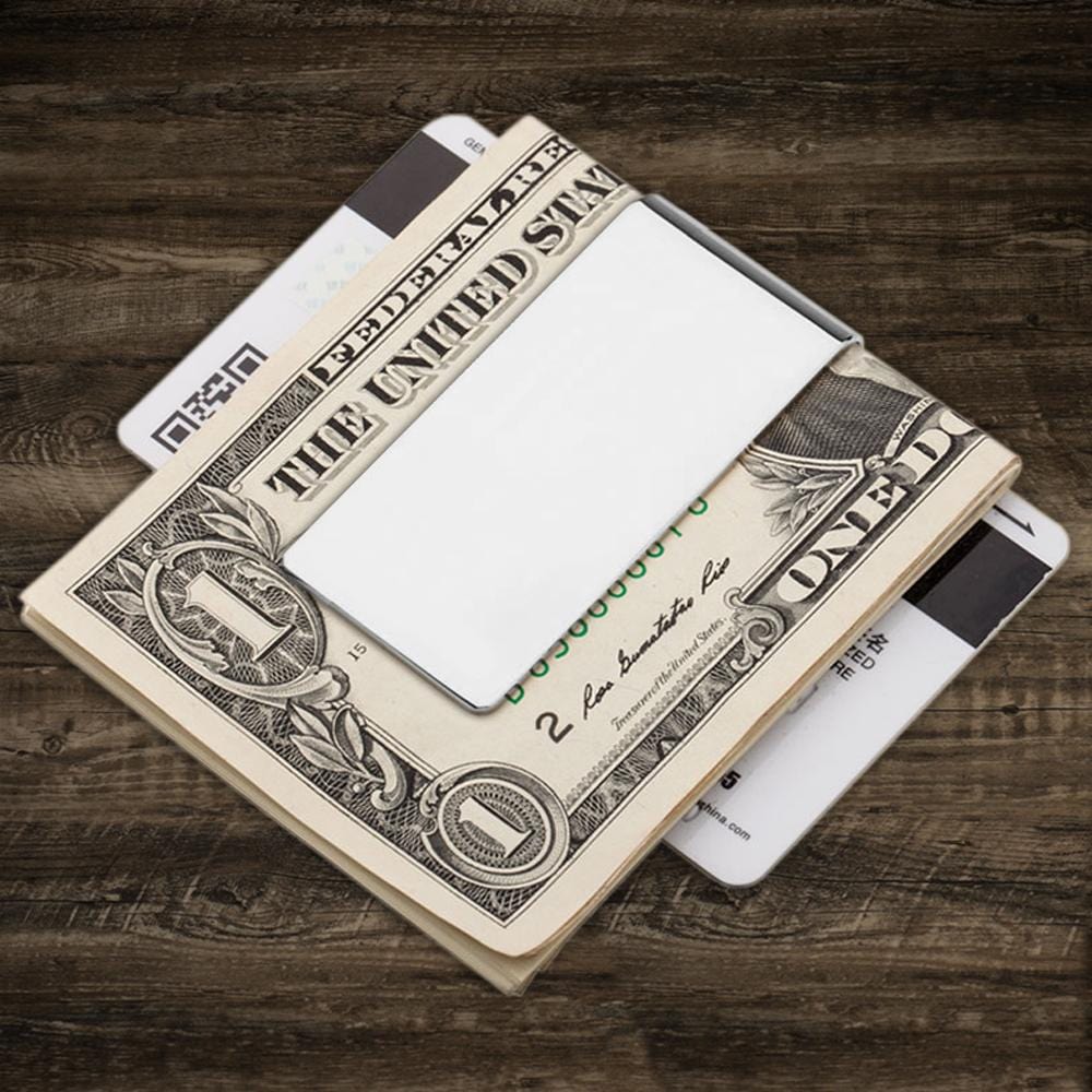 Money Clips To My Husband - I Want You Forever Engraved Money Clip GiveMe-Gifts