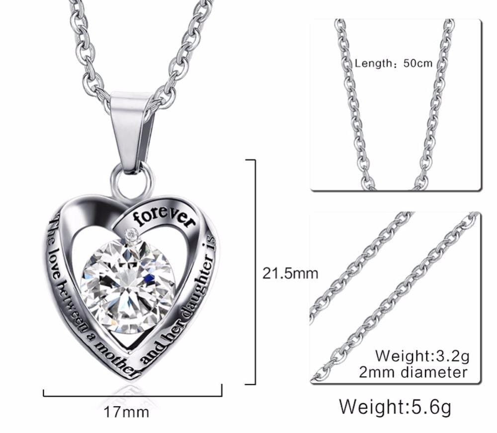 Necklaces The Love Between Mother and Daughter Necklace GiveMe-Gifts
