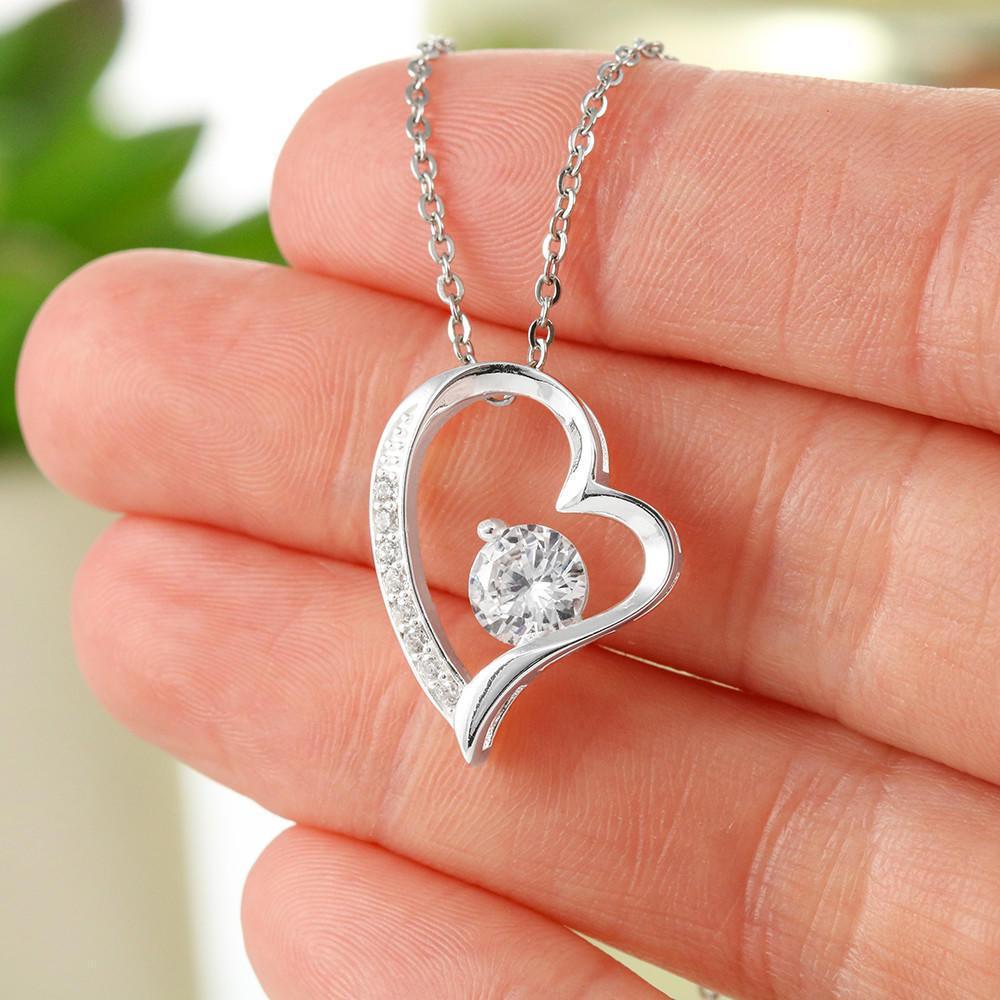 Necklaces To My Mom - Forever Thankful To Have You Heart Necklace GiveMe-Gifts