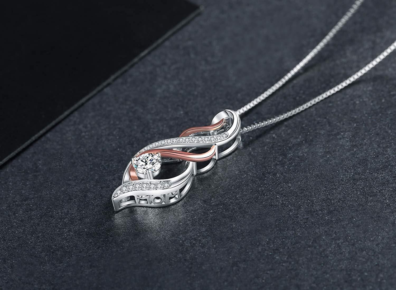 Necklaces To My Mom - I Love You Mother's Necklace GiveMe-Gifts