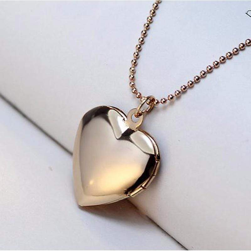 Necklaces Heart & Dog Paw Photo Frame Memory Locket Necklace GiveMe-Gifts
