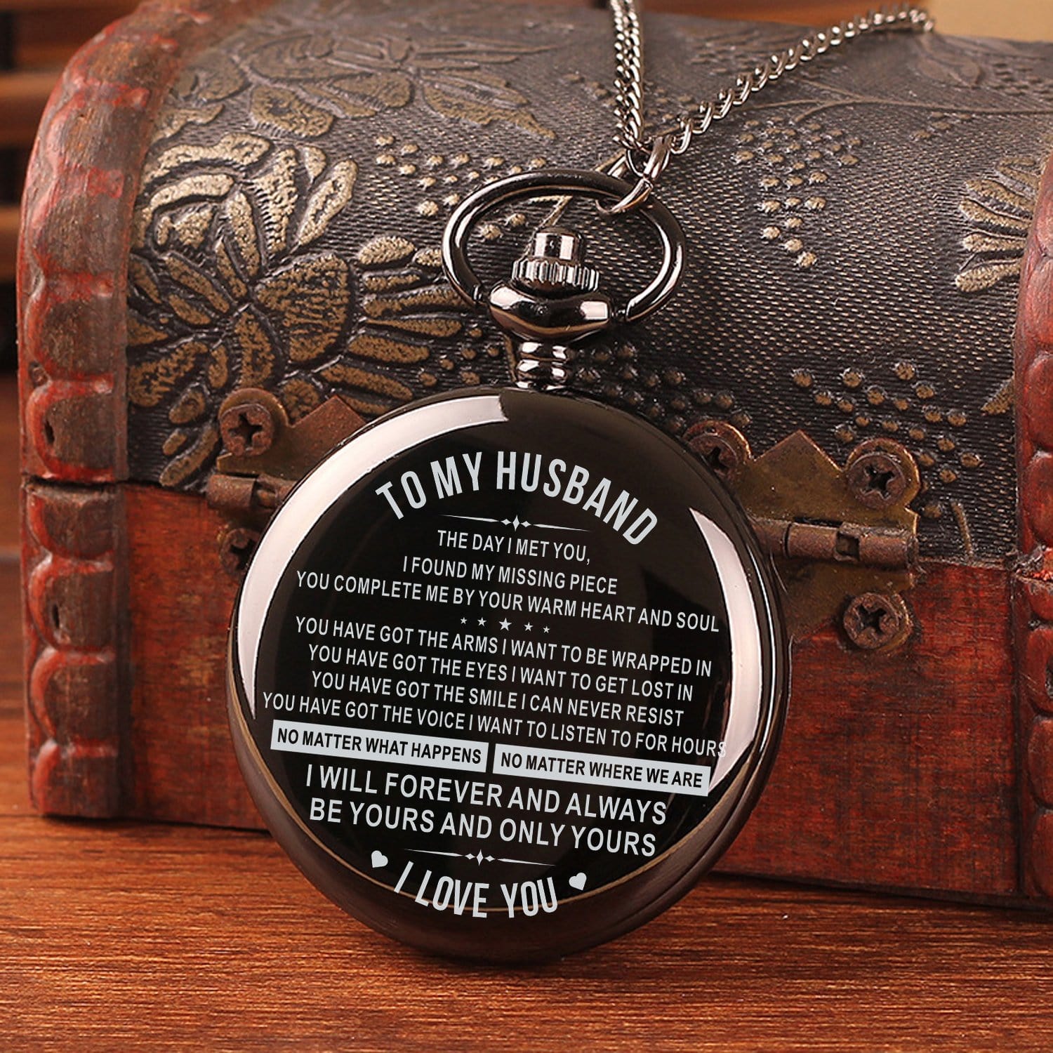 Pocket Watches To My Husband - I Will Always Be Yours Pocket Watch GiveMe-Gifts