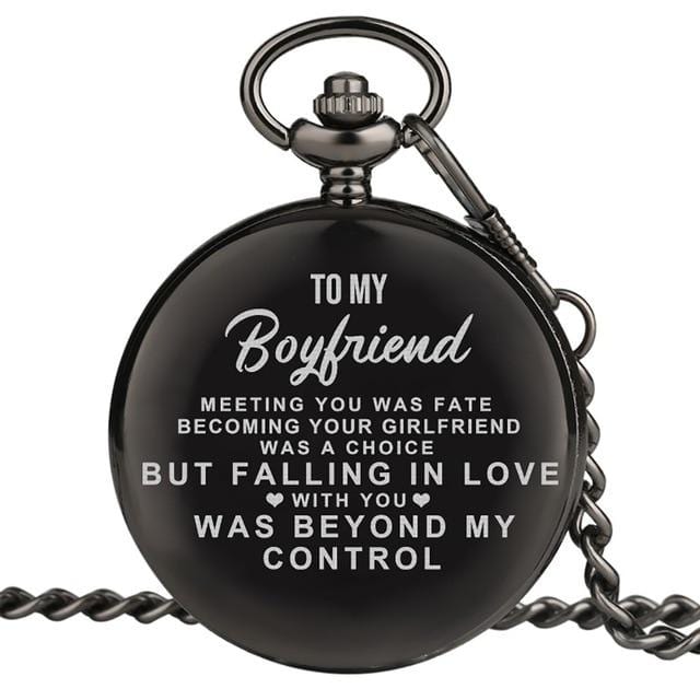 Pocket Watches To My Boyfriend - Falling In Love Pocket Watch GiveMe-Gifts