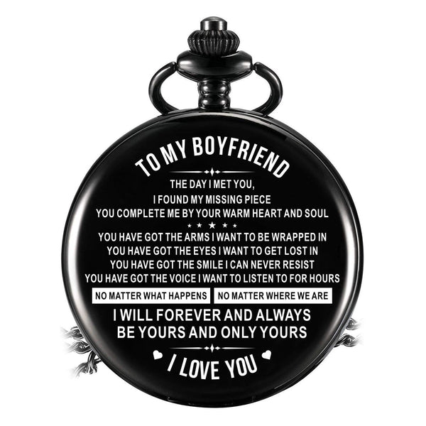 Pocket Watches To My Boyfriend - I Will Always Be Yours Pocket Watch GiveMe-Gifts