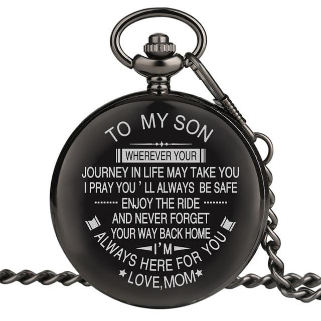 Pocket Watches Mom To Son - I Am Always Here For You Pocket Watch GiveMe-Gifts