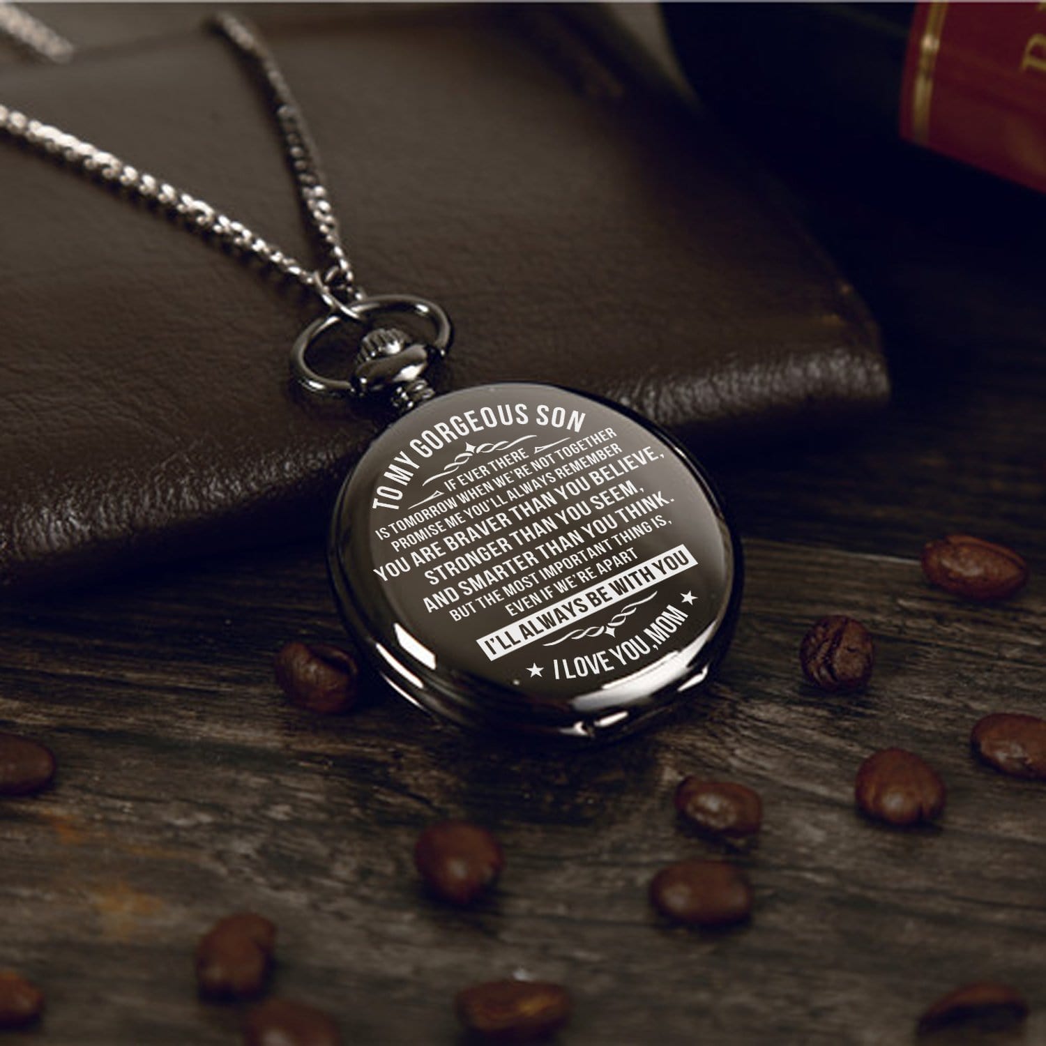 Pocket Watches Mom To Son - I Will Always Be With You Pocket Watch GiveMe-Gifts