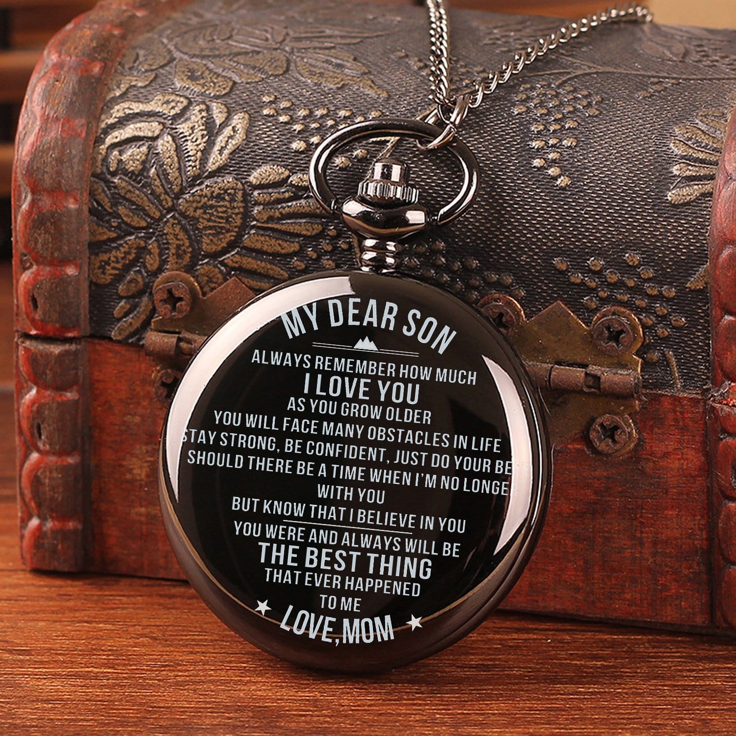 Pocket Watches Mom To Son - The Best Thing To Me Pocket Watch GiveMe-Gifts