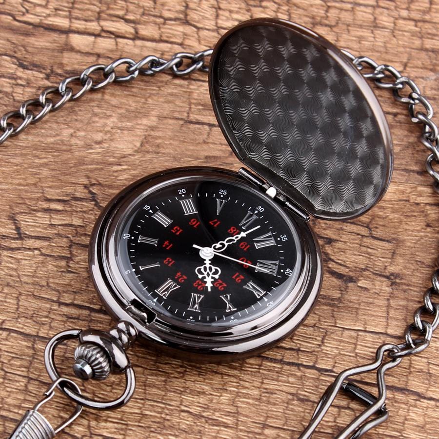 Pocket Watches For Son To My Son - I Love You Black Vintage Pocket Watch GiveMe-Gifts