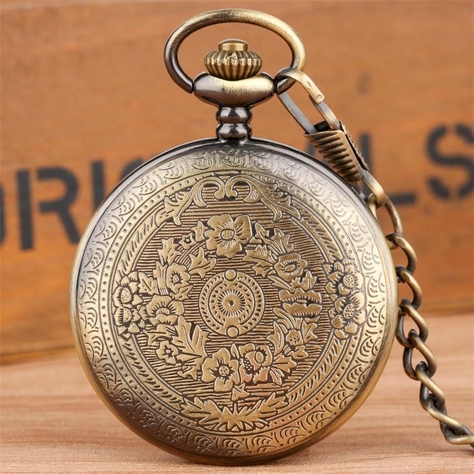 Pocket Watches To My Son - I Love You Bronze Pocket Watch GiveMe-Gifts
