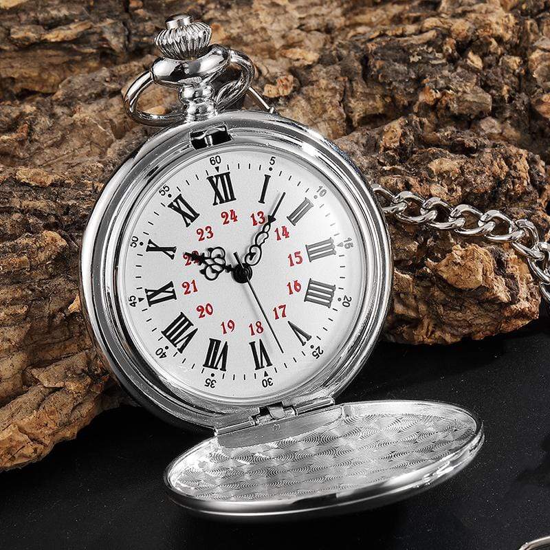 Pocket Watches To My Son - I Love You Silver Vintage Pocket Watch GiveMe-Gifts