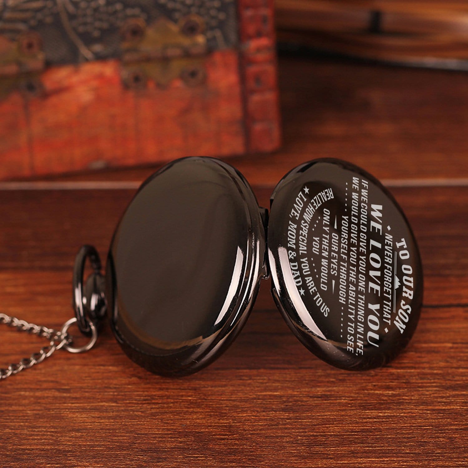Pocket Watches To Our Son - You Realize How Special You Are To Us Pocket Watch GiveMe-Gifts