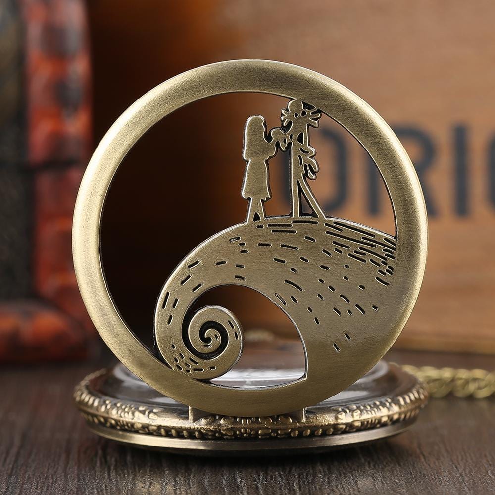 Pocket Watches Love The Nightmare Before Christmas Halloween Pocket Watch GiveMe-Gifts