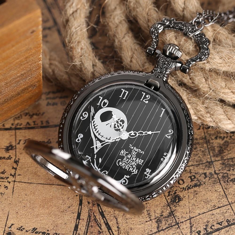 Pocket Watches On Festival Love The Nightmare Before Christmas Halloween Pocket Watch GiveMe-Gifts