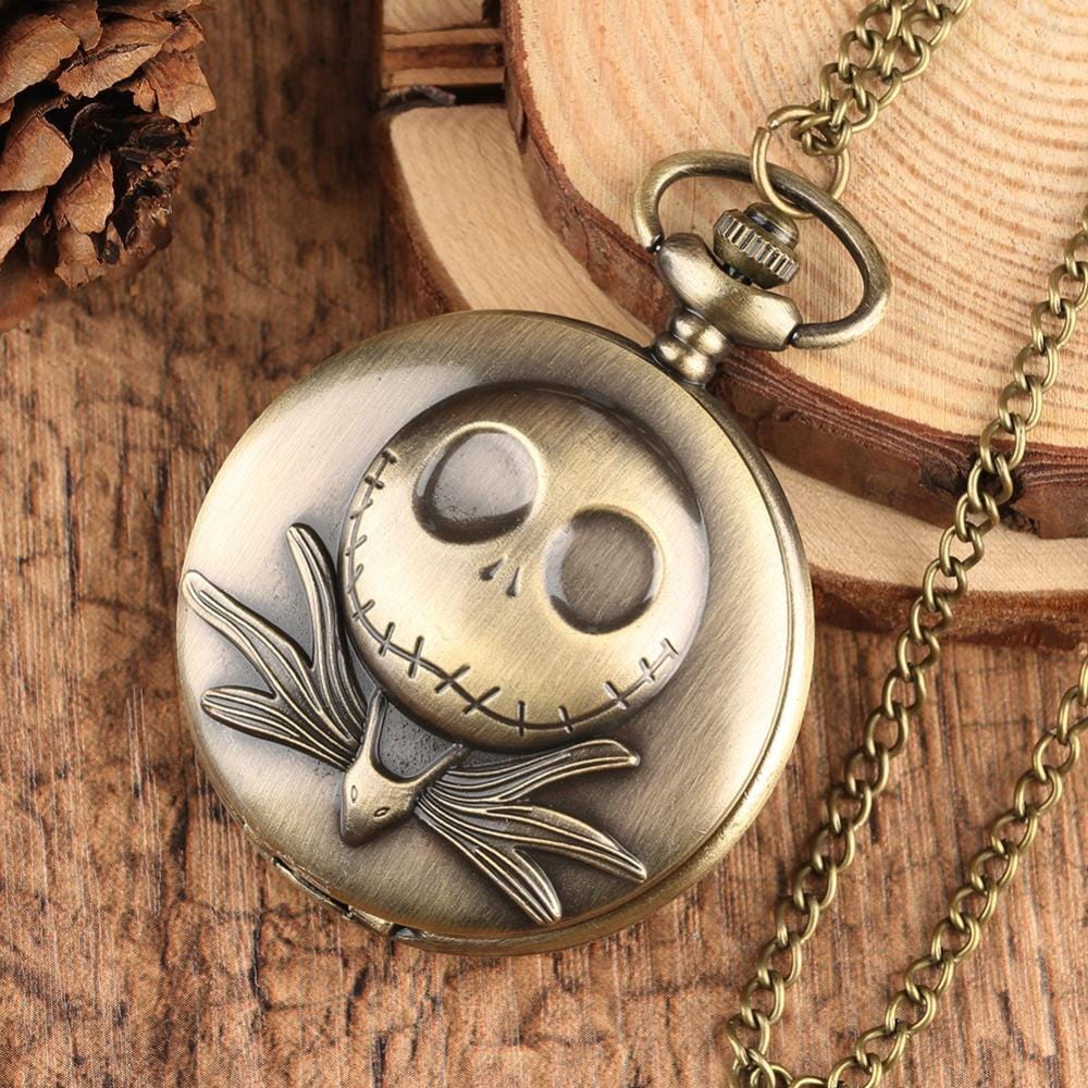 Pocket Watches Jack The Nightmare Before Christmas Halloween Vintage Pocket Watch GiveMe-Gifts