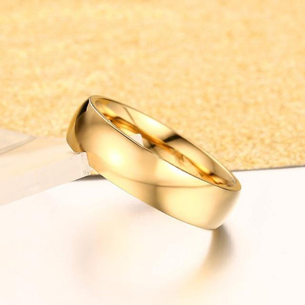 Rings Classic Wedding Ring (6 mm) 4 / Gold GiveMe-Gifts