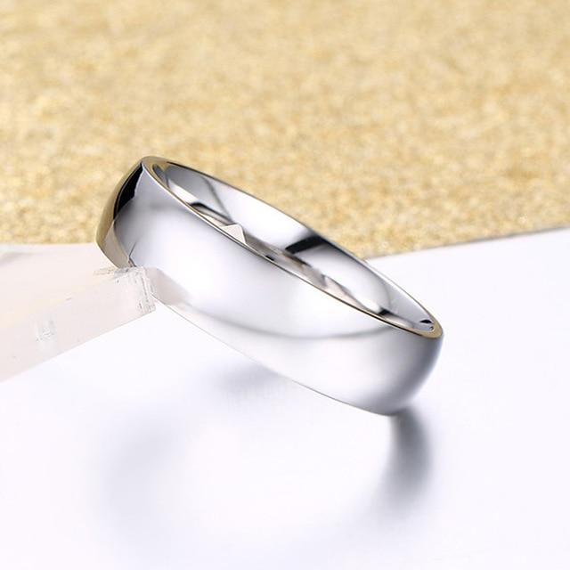 Rings Classic Wedding Ring (6 mm) 4 / Silver GiveMe-Gifts