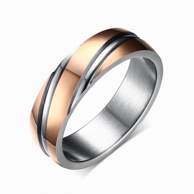 Rings Modern Lovers Ring 5 / Rose gold GiveMe-Gifts