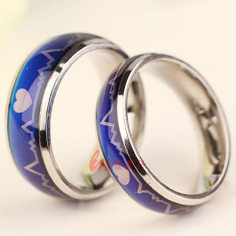 Rings Mood Heartbeat Changing Color Ring GiveMe-Gifts