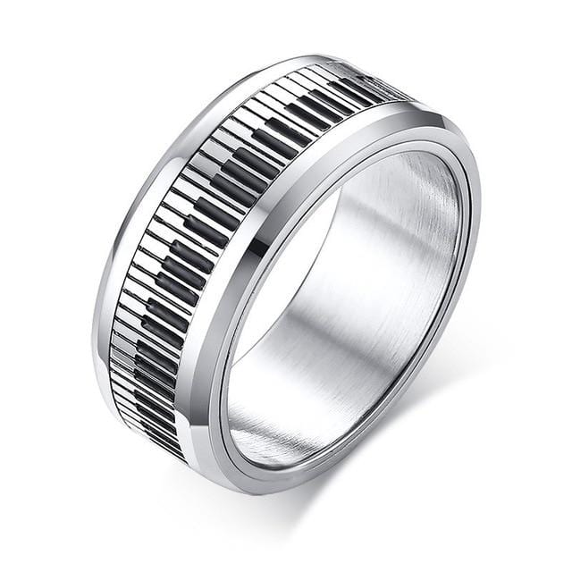 Rings Piano Keyboard Spinner Ring GiveMe-Gifts