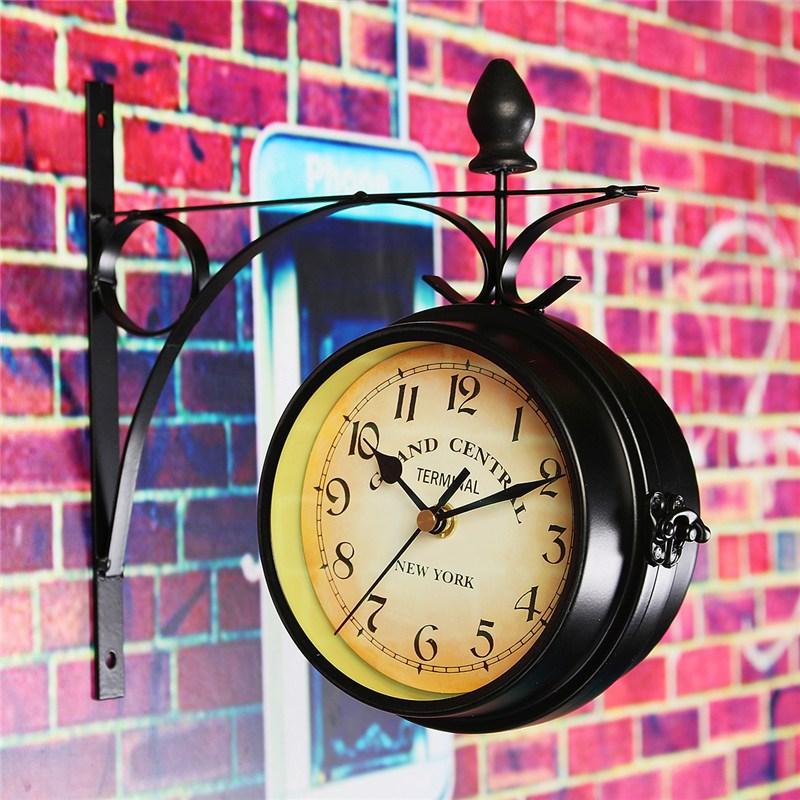 Wall Clocks Grand Central Double Sided Antique Wall Clock GiveMe-Gifts