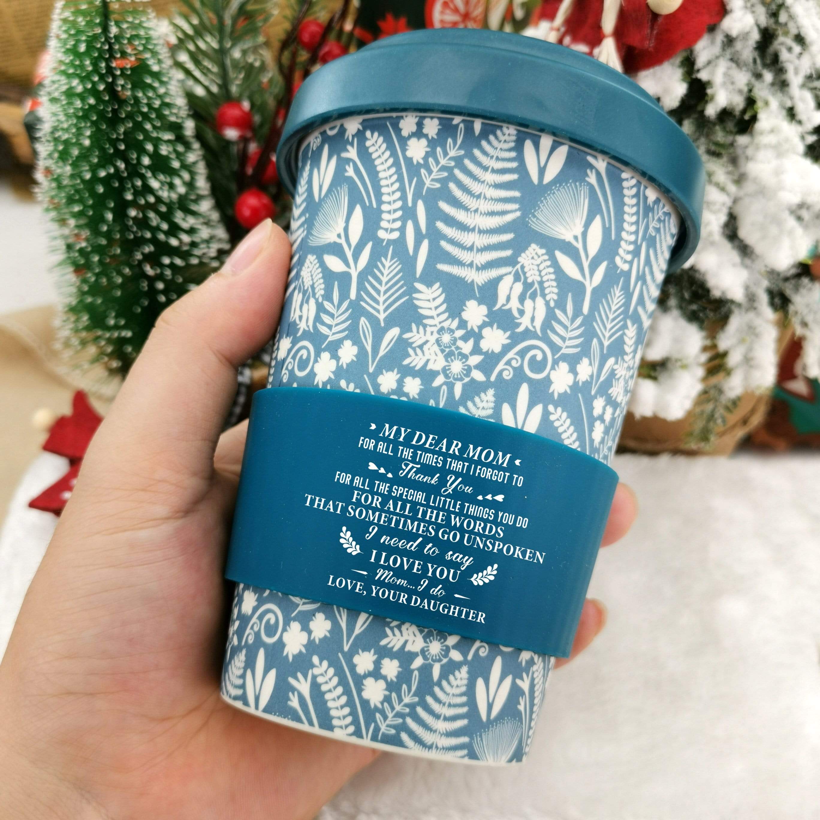 Coffee Cup & Mug Daughter To Mom - I Need To Say I Love You Ecoffee Cup GiveMe-Gifts