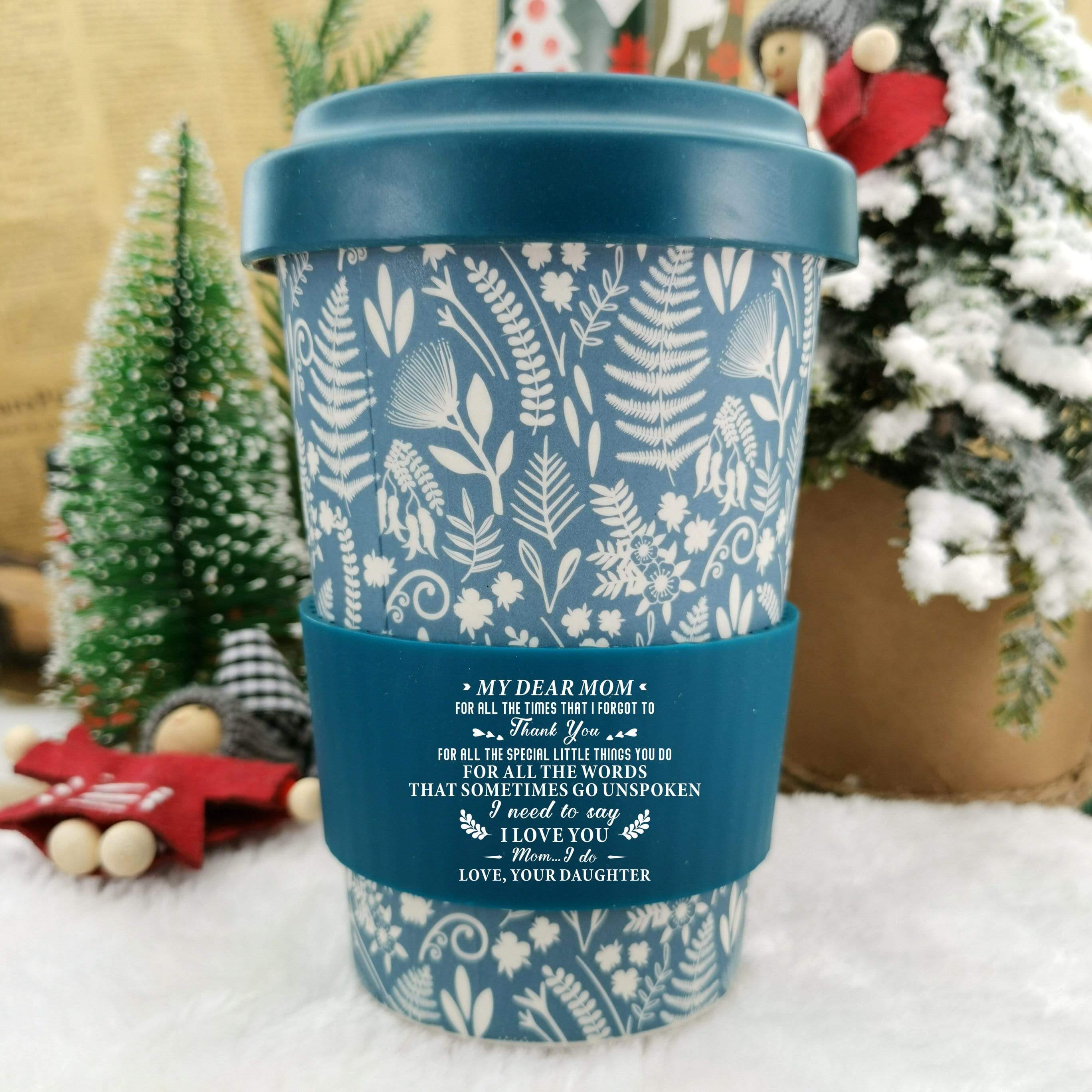 Coffee Cup & Mug Daughter To Mom - I Need To Say I Love You Ecoffee Cup GiveMe-Gifts