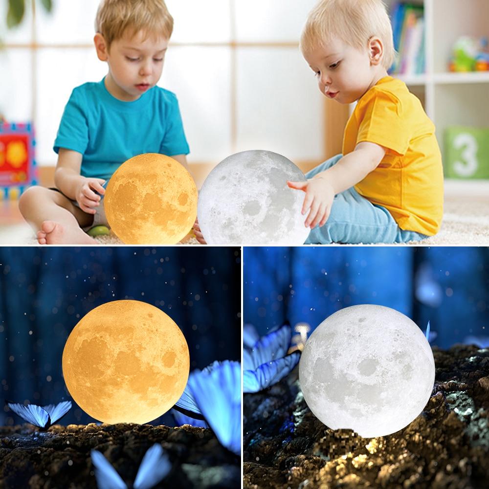 Moon Lamp Dad To My Daughter You Are Loved More Than You Know - 3D LED Engraving Moon Lamp GiveMe-Gifts
