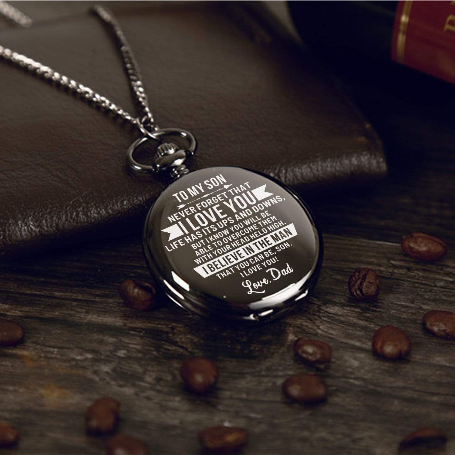 Pocket Watches Dad To Son - I Believe In The Man Pocket Watch GiveMe-Gifts