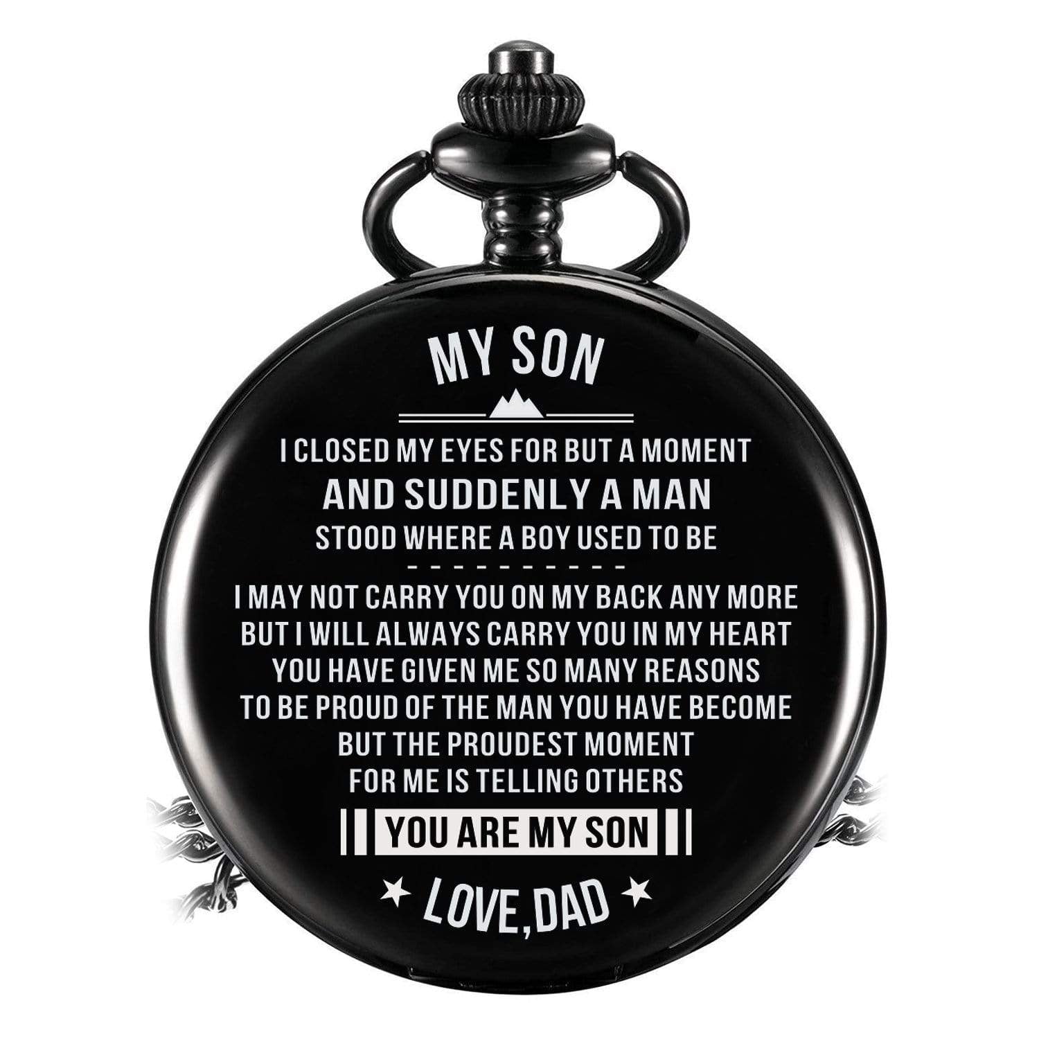 Pocket Watches Dad To Son - You Are My Son Pocket Watch GiveMe-Gifts